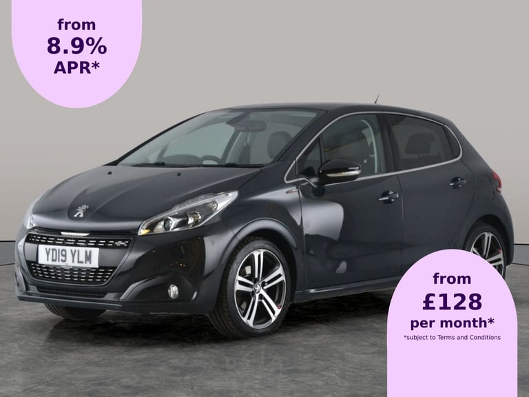 2019 Peugeot 208 1.2 PureTech 110 GT Line 5dr [6 Speed] HATCHBACK PETROL Manual