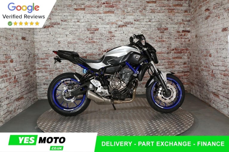 YAMAHA MT-07 ABS 2015 Petrol Manual in Silver
