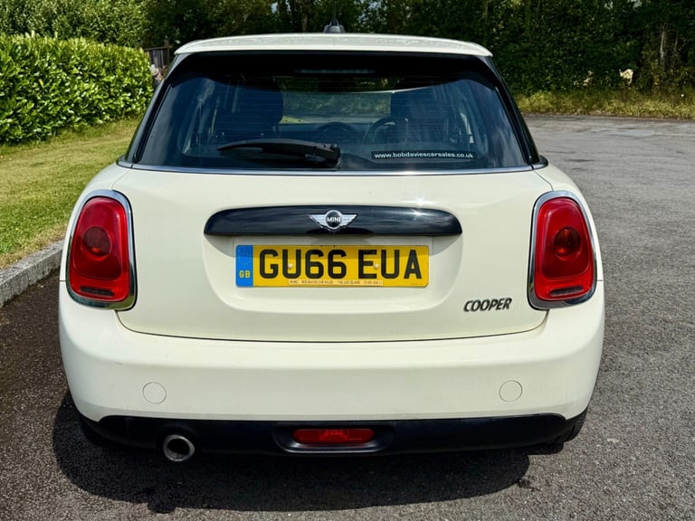 2016/66 MINI COOPER 5DR F55 1.5 HATCH WHITE FSH TURBO F56 5 DOOR £20 CHEAP TAX