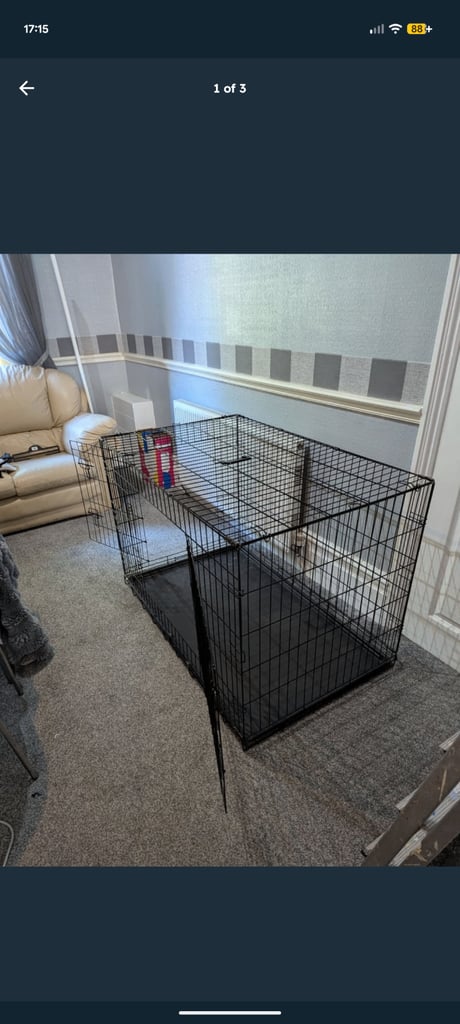Large dog crate