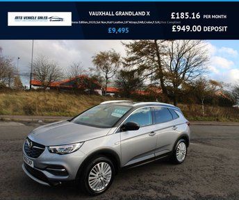 VAUXHALL GRANDLAND X 1.5 TD Business Edition,2020,Sat Nav,Half Leather,DAB,Cruise,F.S.H,Ulez OK