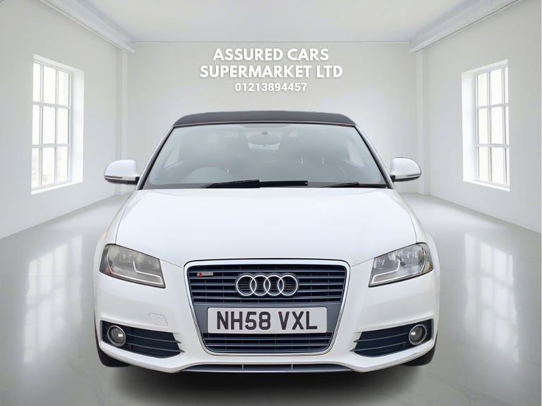 2008 Audi A3 1.8 T FSI S Line 2dr CONVERTIBLE PETROL Manual