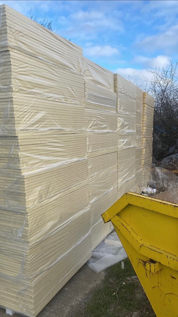 25mm insulation boards - brand new 