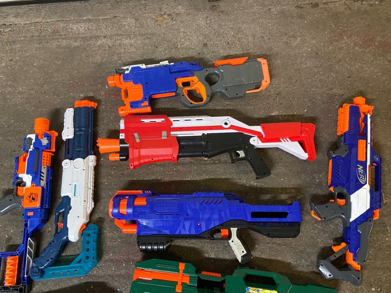 NERF ELITE Kids guns X 9 Bundles 