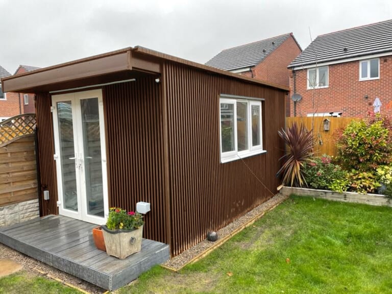 composite cladding boards for outbuilding loft conversion 