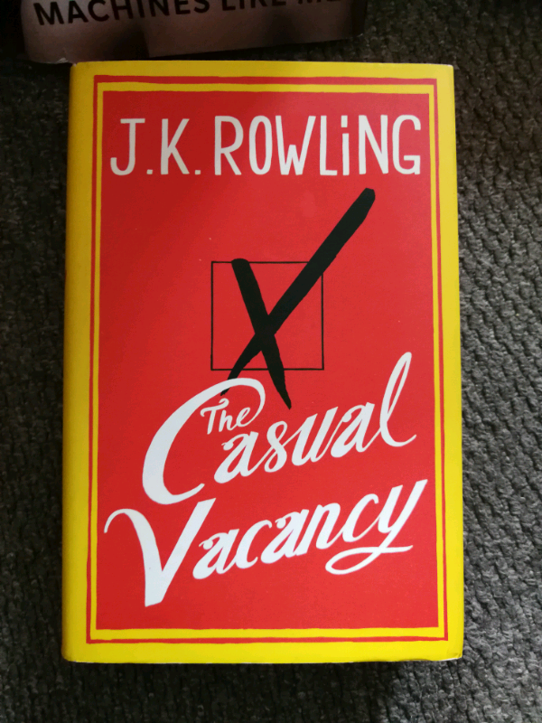 image for Jk Rowling The Casual Vacancy, 1st edition 2012 hardback new