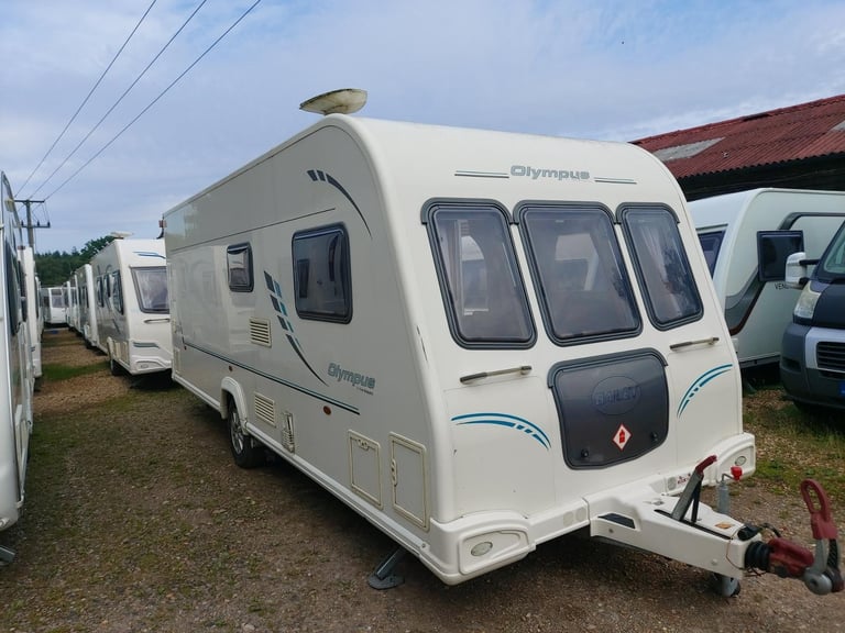 NOW SOLD 2010 Bailey Olympus 534 Fixed Bed End Washroom Caravan Motor Mover
