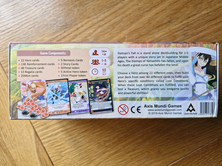 Daimyo's Fall - Card Game - NEW