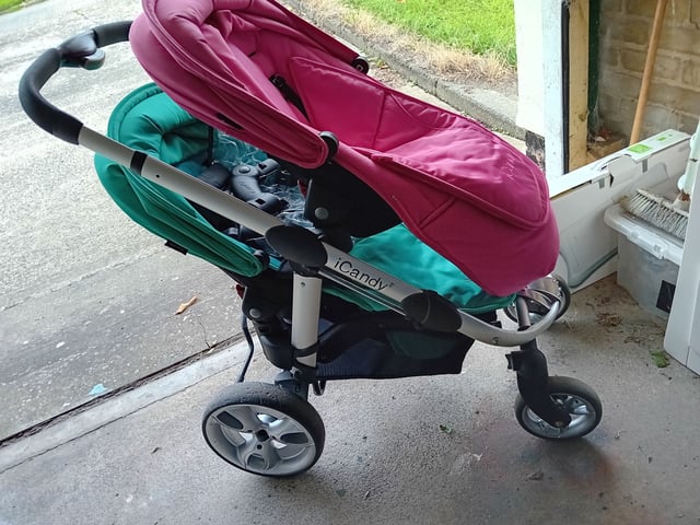 Icandy apple pear double pushchair in Brandon, County Durham