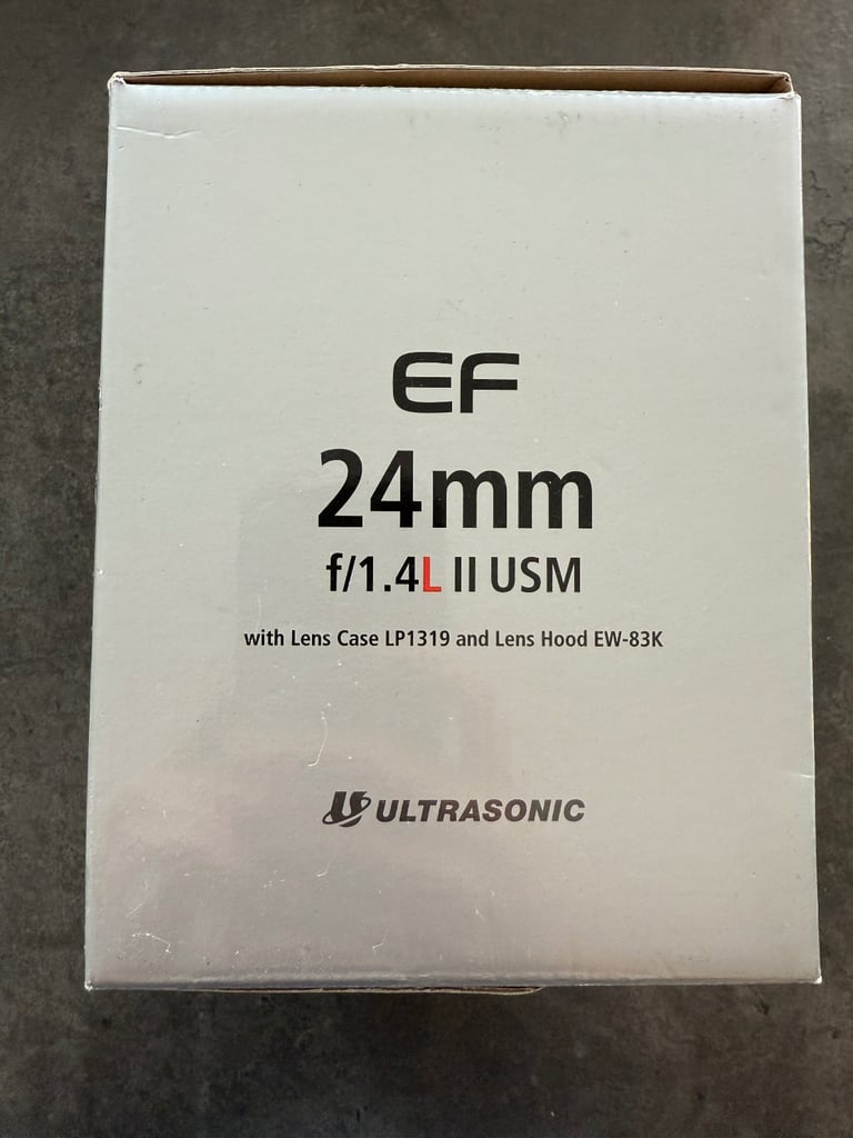 Brand New Canon EF 24mm f/1.4L II USM Lens