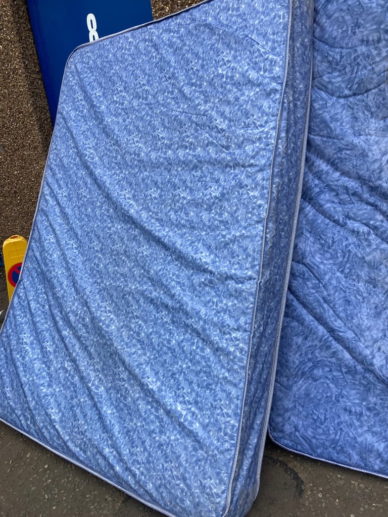 Waterproof Single coil spring mattress FREE pickup only