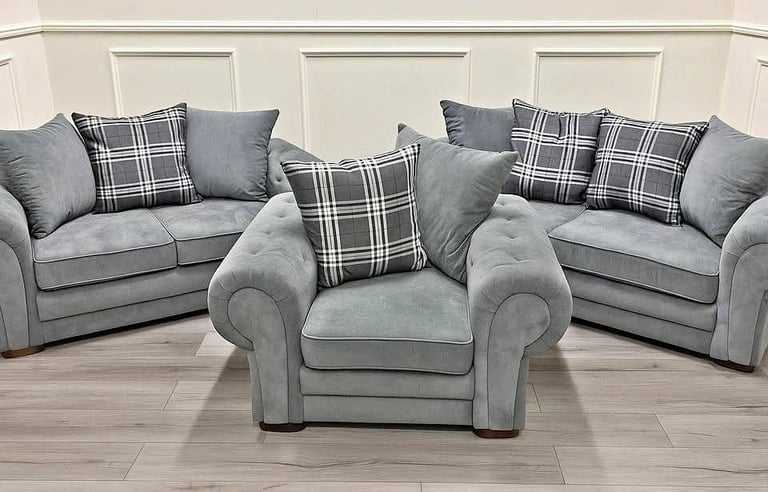 image for ❤️Order VERONA Sofa 3+2 & Corner Set 🚛Luxury Look❤️25% OFF😘COD🚛Fast Home Delivery