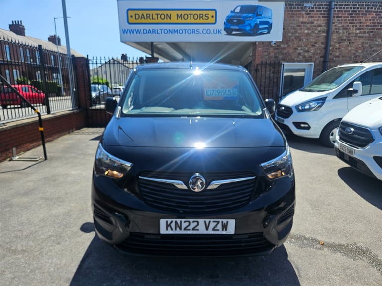 2022 Vauxhall Combo L2H1 2300 DYNAMIC 100 6 SPEED ( BLACK) Panel Van Diesel Manual