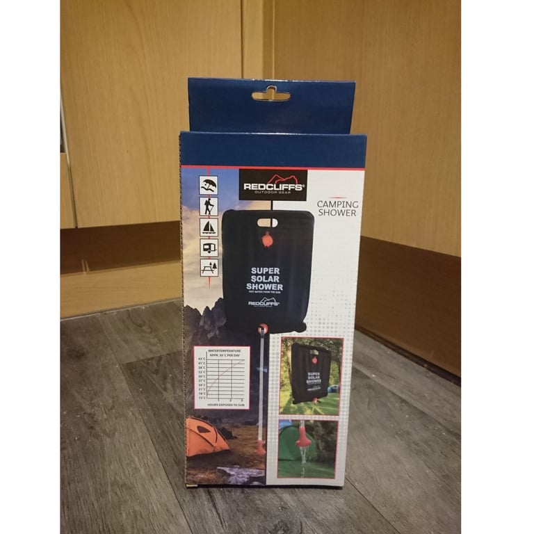 New Portable Solar Camping Outdoor Shower - WILL POST