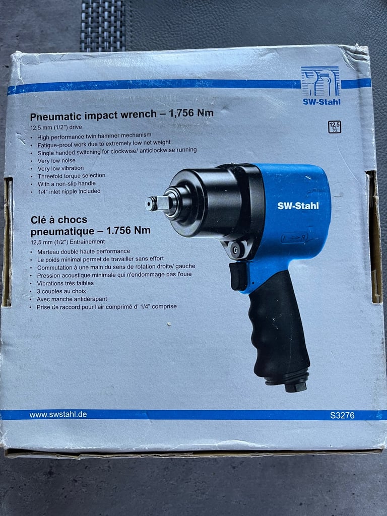 image for Air Impact Wrench 1/2 inch Drive  S3276