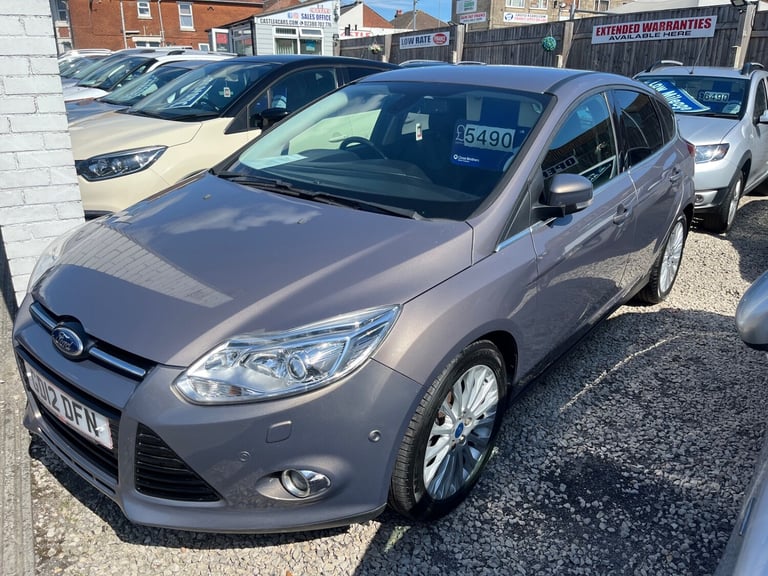 2012 Ford Focus 1.6 TDCi 115 Titanium X 5dr HATCHBACK Diesel Manual