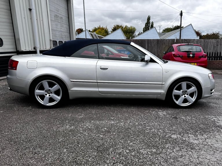 2007 Audi A4 Cabriolet 1.8T S line Multitronic 2dr CONVERTIBLE Petrol Automatic
