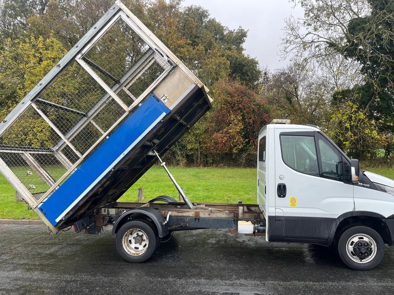 2018 68 Iveco Daily tipper Cage 2.3 TD 35c12 EURO 6 Twin rear wheels 