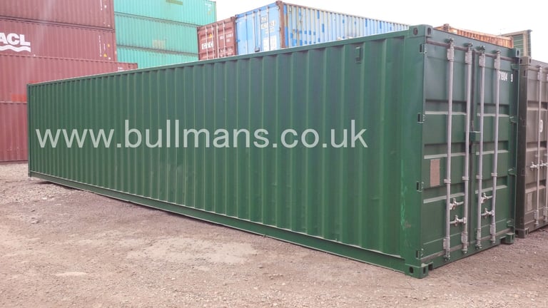 image for 40ft Refurbished & Repainted Shipping Container – Steel Storage Unit – For Sale