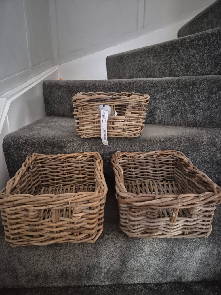 image for 3 baskets from IKEA 