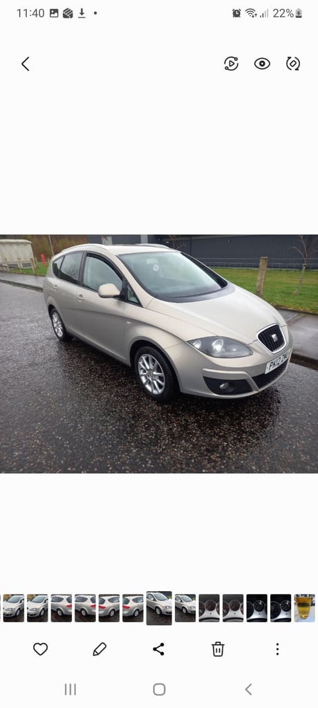Seat, ALTEA XL, Estate, 2012, Manual, 1598 (cc), 5 doors