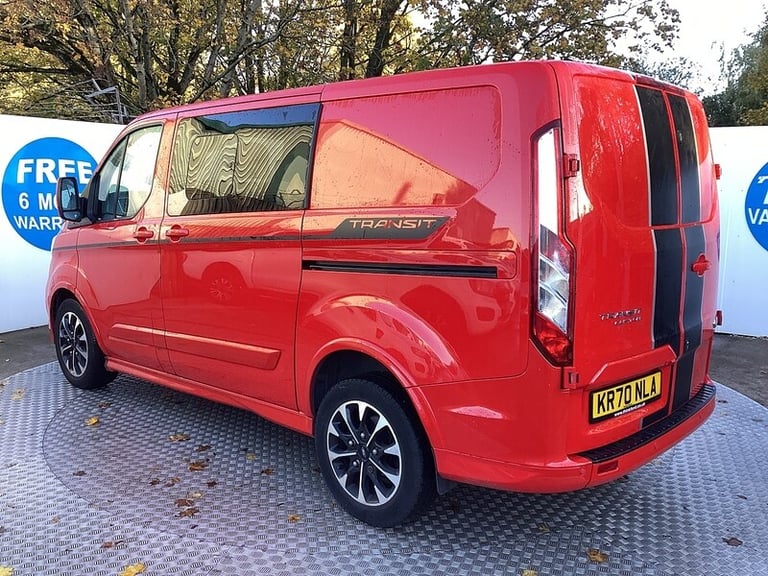 2020 Ford Transit Custom 320 EcoBlue Sport SWB L/R C/C A/C Euro 6 *NO VAT* Combi Van Diesel Autom...