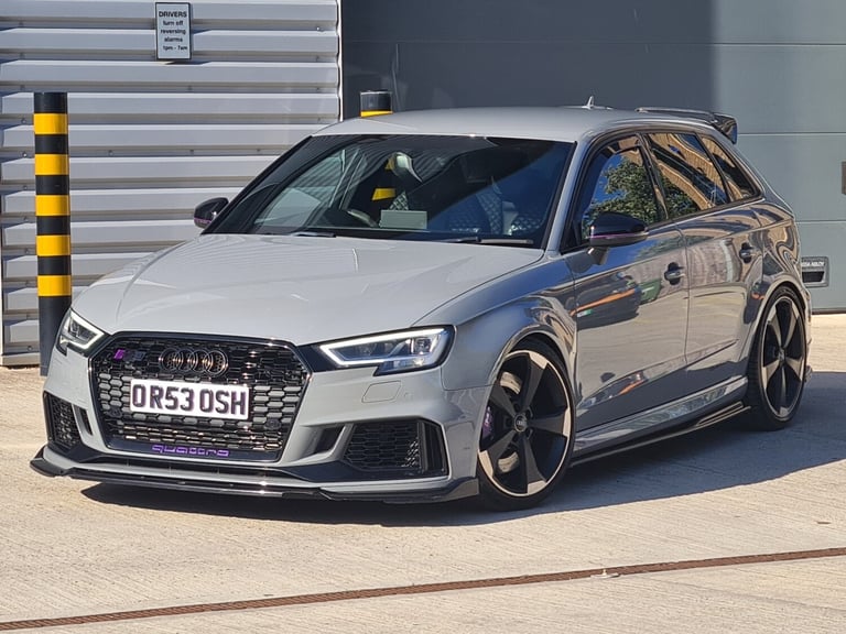 2018 Audi RS3 2.5 TFSI RS 3 Quattro 5dr S Tronic *550BHP*-STAGE 2-BIG SPEC HATCHBACK Petrol Autom...