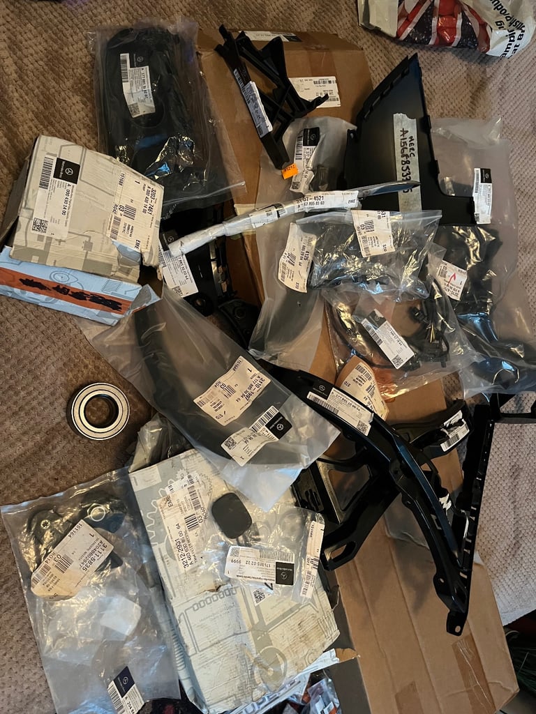image for Job lot of Genuine Mercedes New parts