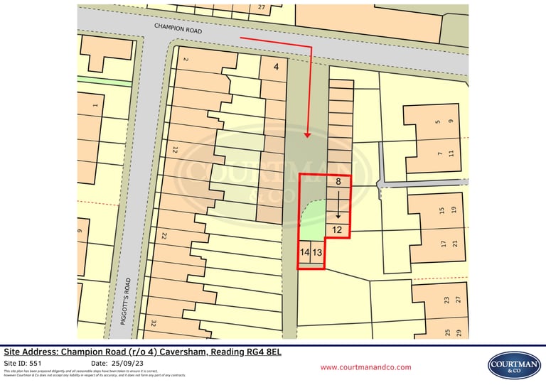 Garage/Parking/Storage to rent: Champion Road (R/o house 4), Caversham, Reading, RG4 8EL