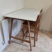 IKEA bar table and 2 chairs 