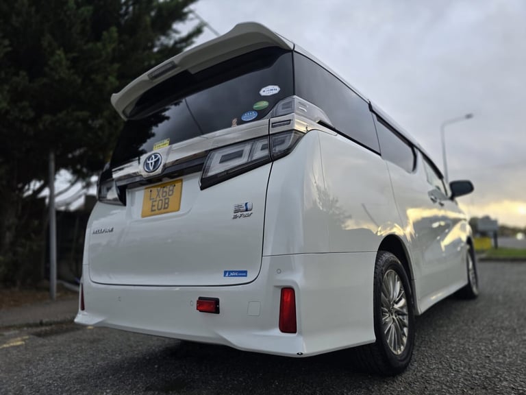 2018 Toyota Vellfire HYBRID 2.5 E-four 8 Seaters Euro 6  MPV Petrol/Hybrid Automatic