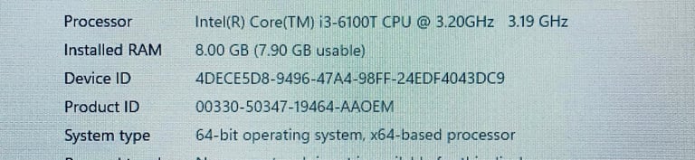 HP i3 500GB SSD 8GB UltraFast Micro Pc Desktop Computer, Win11, Ms office WiFi