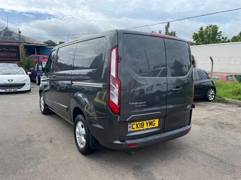 2018 Ford Transit Custom 290 LIMITED LR P/V Box Van Diesel Manual