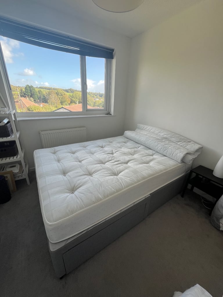 Small double bed