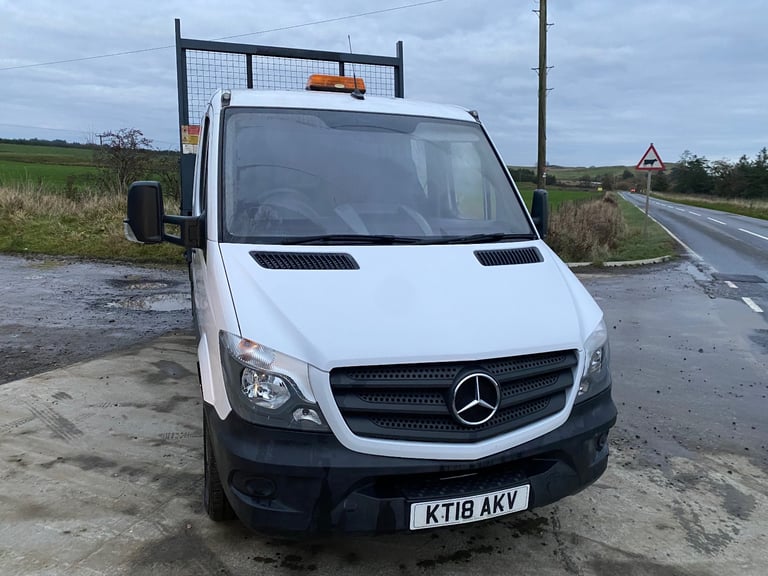 Mercedes-Benz, SPRINTER crew cab tipper 2018 full year mot 55 thousand miles