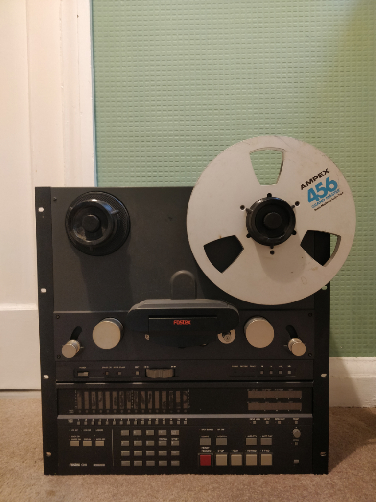 Fostex G16 1/2" 16-Track Reel-to-Reel tape recorder (spares/repair), in Leicester, Leicestershire