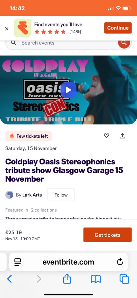 image for Oasis Coldplay and stereophonic a tribute !x3