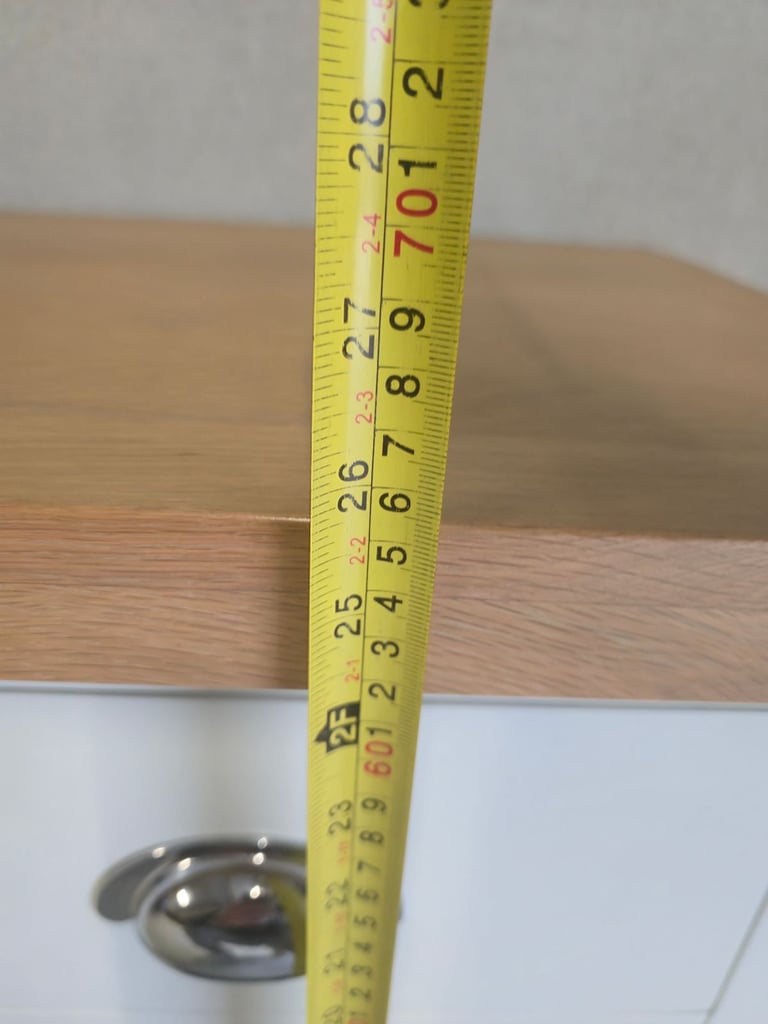 Julian Bowen Richmond 3 Drawer Cream and Oak Bedside Table