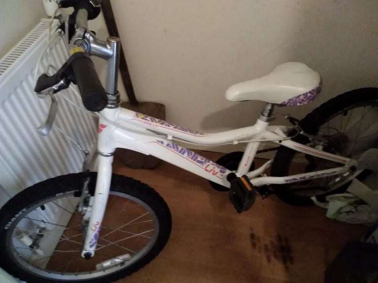 Bike Giant liv. 7 to 12 year old. 