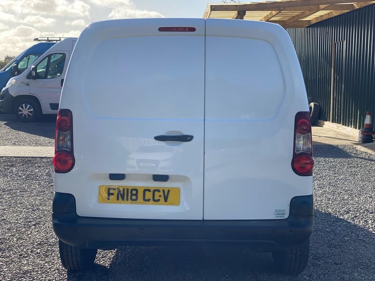2018 Peugeot Partner 850 1.6 BlueHDi 100 Professional Van ATV PANEL VAN DIESEL Manual