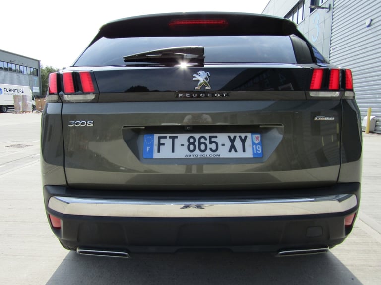2019 Peugeot 3008 1.2 PureTech GT Line 5DR EURO6 LEFT HAND DRIVE  Estate Petrol Manual