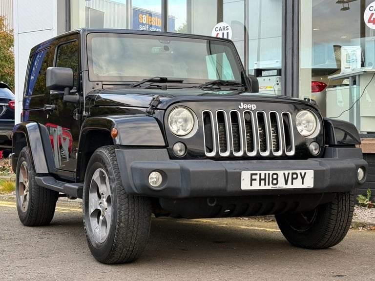 2018 Jeep Wrangler 2.8 CRD Overland SUV 2dr Diesel Auto 4WD Euro 6 (197 bhp) CONVERTIBLE Diesel A...