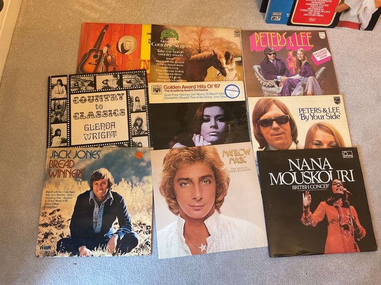 0ver 100 Vintage Vinyl Albums Mixed Artists Mixed Genres