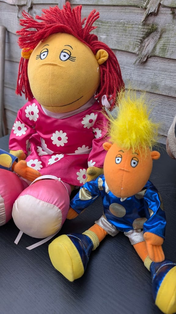 Vintage plush toys joblot tweenies _ toy story 