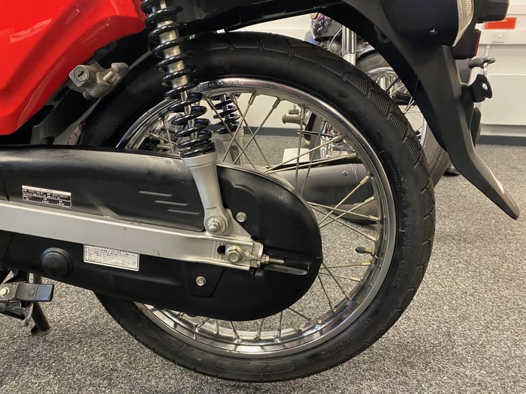 2013 JDM Honda CC110 Cross Cub in red and black