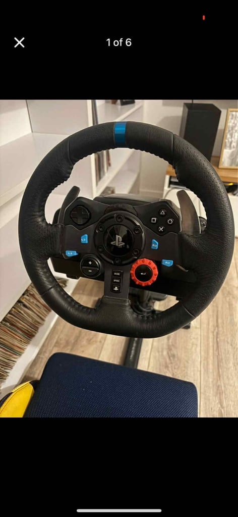 image for Logitech G29 Driving Force Gaming Steering Wheel - PS, PC