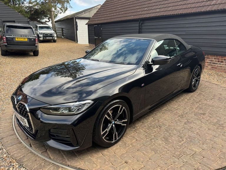 2021 BMW 4 Series 2.0 420i M Sport Convertible 2dr Petrol Auto Euro 6 (s/s) (184 ps) Convertible ...