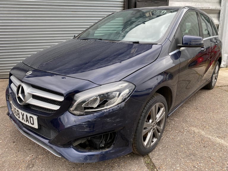 2019 68 REG MERCEDES B-CLASS B180 1.6 AUTO EXCLUSIVE DAMAGED REPAIRABLE SALVAGE