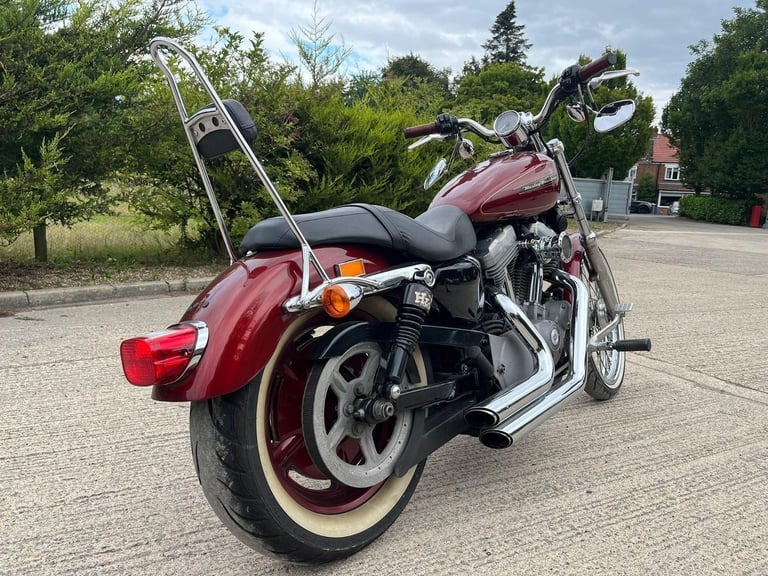 2009 09 HARLEY-DAVIDSON XL883C XL 883 C SPORTSTER CUSTOM CRUISER XLH883 - 2k MLS