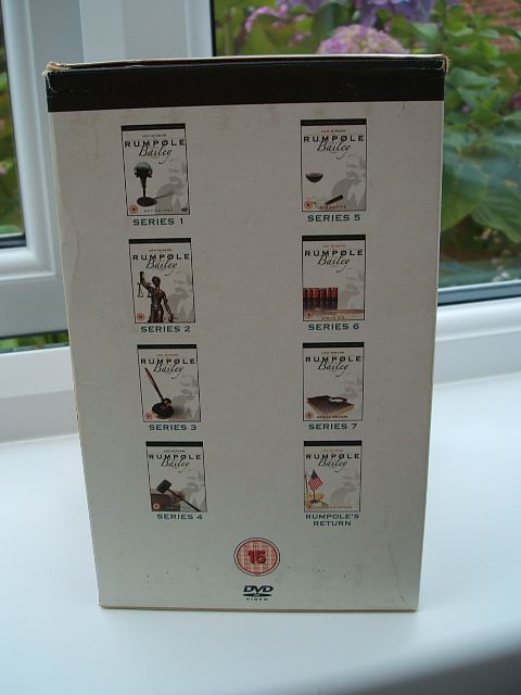 Rumpole of the Bailey - The Complete Series 15 Disc DVD Box Set 
